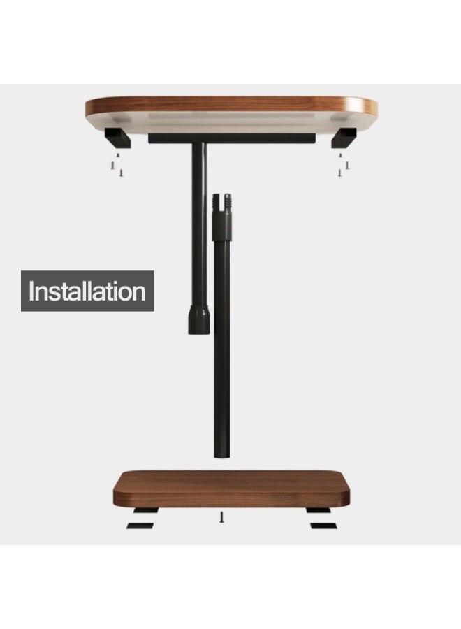 PUKON Adjustable Height Coffee Table with Lift Top | Multi-Purpose Center Table with Storage | Modern Wooden Coffee Table for Living Room & Office - Image 5